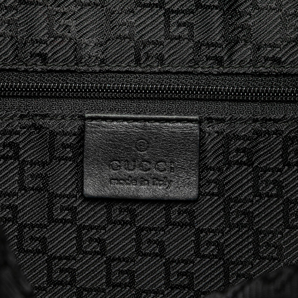 Gucci Leather Bamboo Satchel