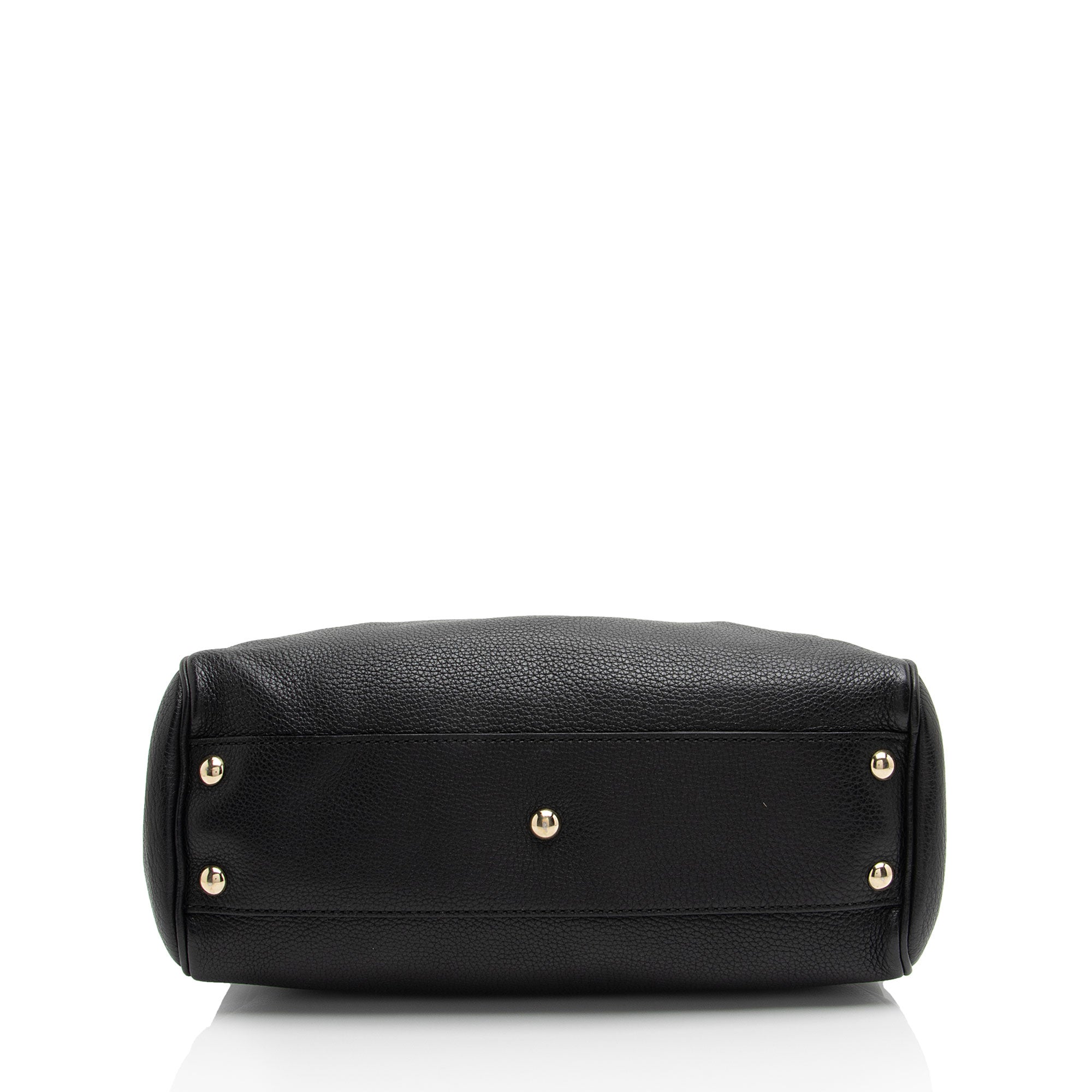 Gucci Leather Bamboo Small Shopper Tote (SHF-M26bz2)