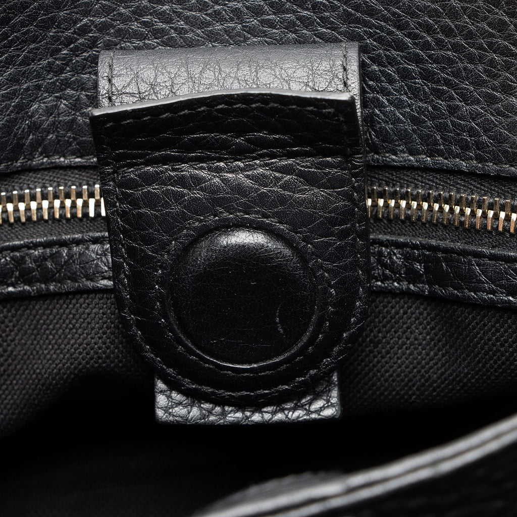 Gucci Leather Bamboo Small Shopper Tote (SHF-M26bz2)
