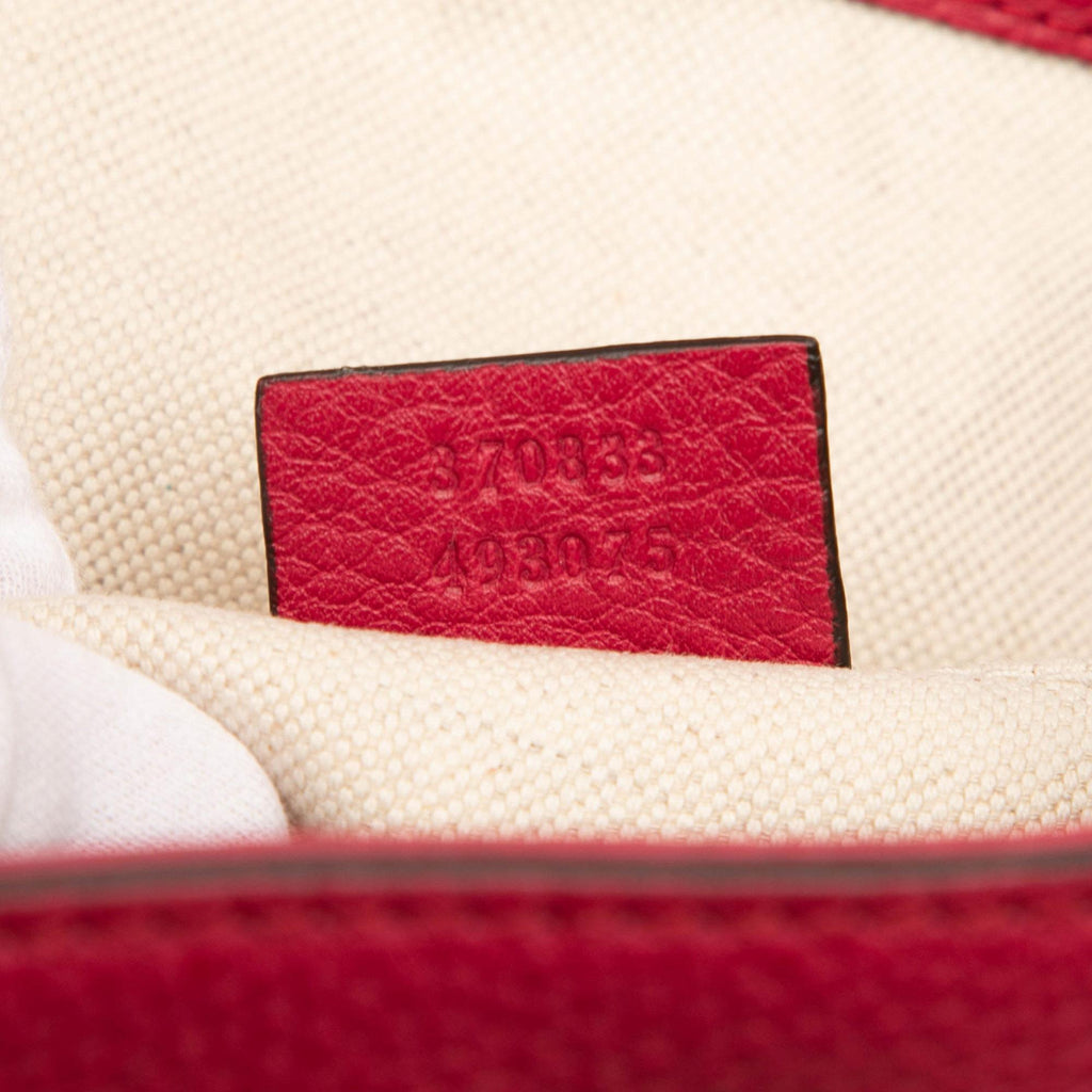 Gucci Leather Bamboo Tassel Backpack