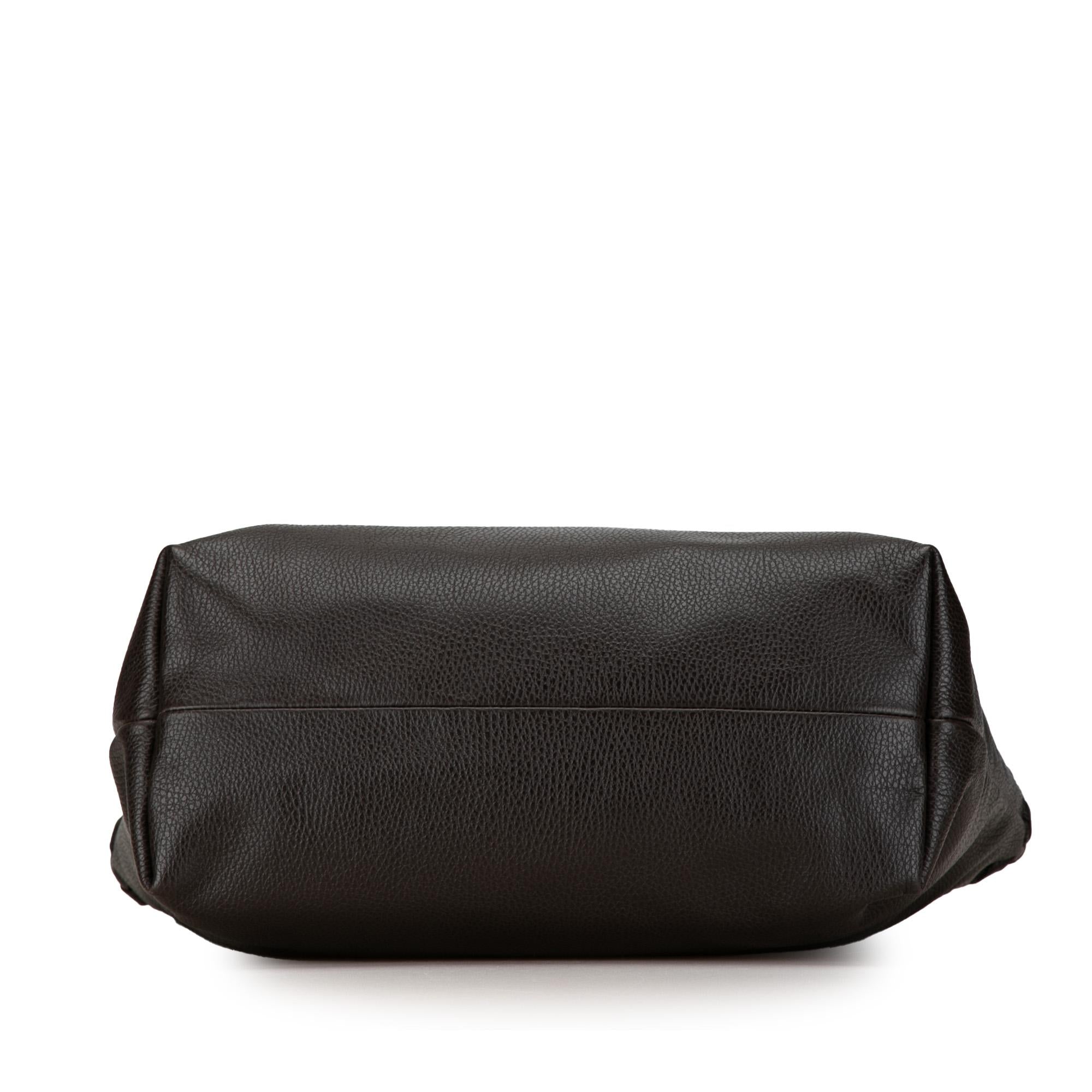 Gucci Leather Bamboo Tassel Tote (SHG-JdskXP)