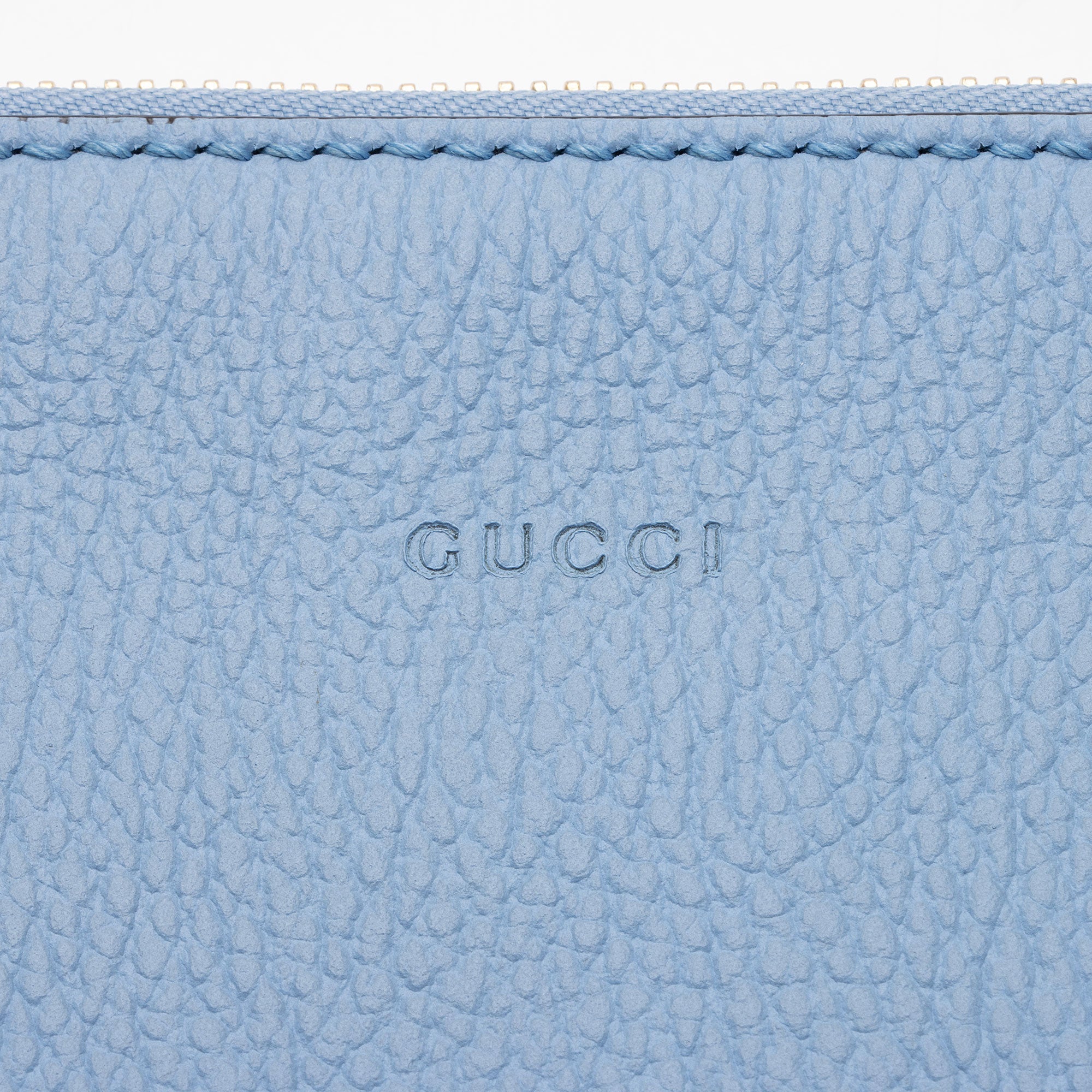 Gucci Leather Bamboo Tassel Zip Clutch (SHF-6YnArQ)