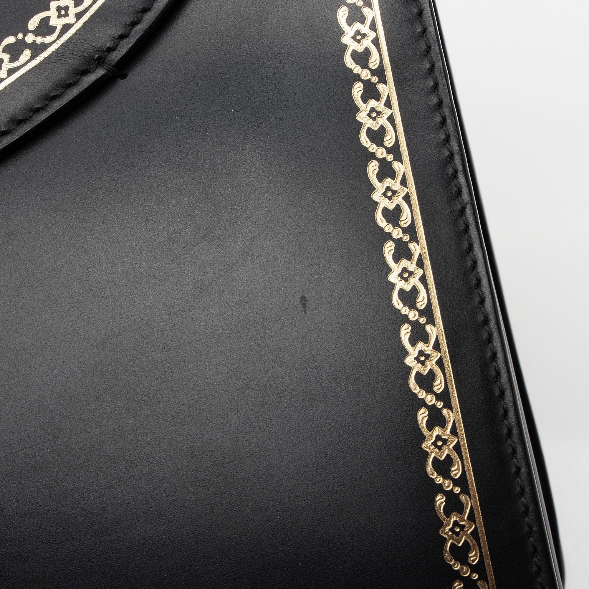 Gucci Leather Bamboo Thiara Medium Satchel