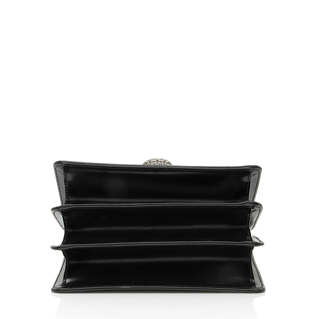 Gucci Leather Bamboo Thiara Small Top Handle (SHF-yZDyFo)