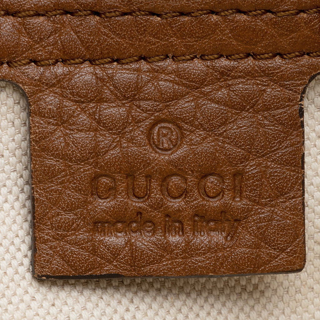 Gucci Leather Bella Medium Tote (SHF-22900)