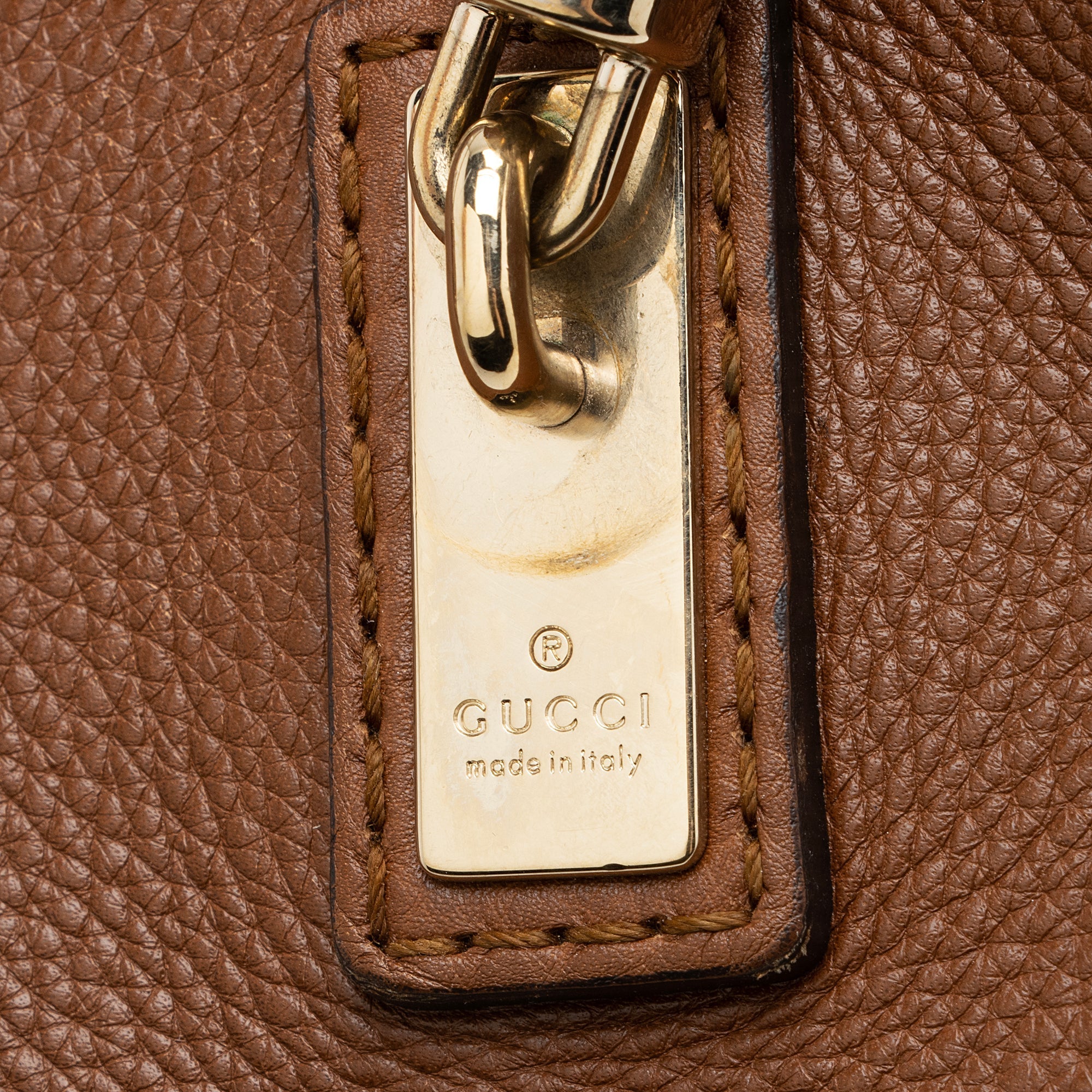 Gucci Leather Bella Medium Tote (SHF-22900)