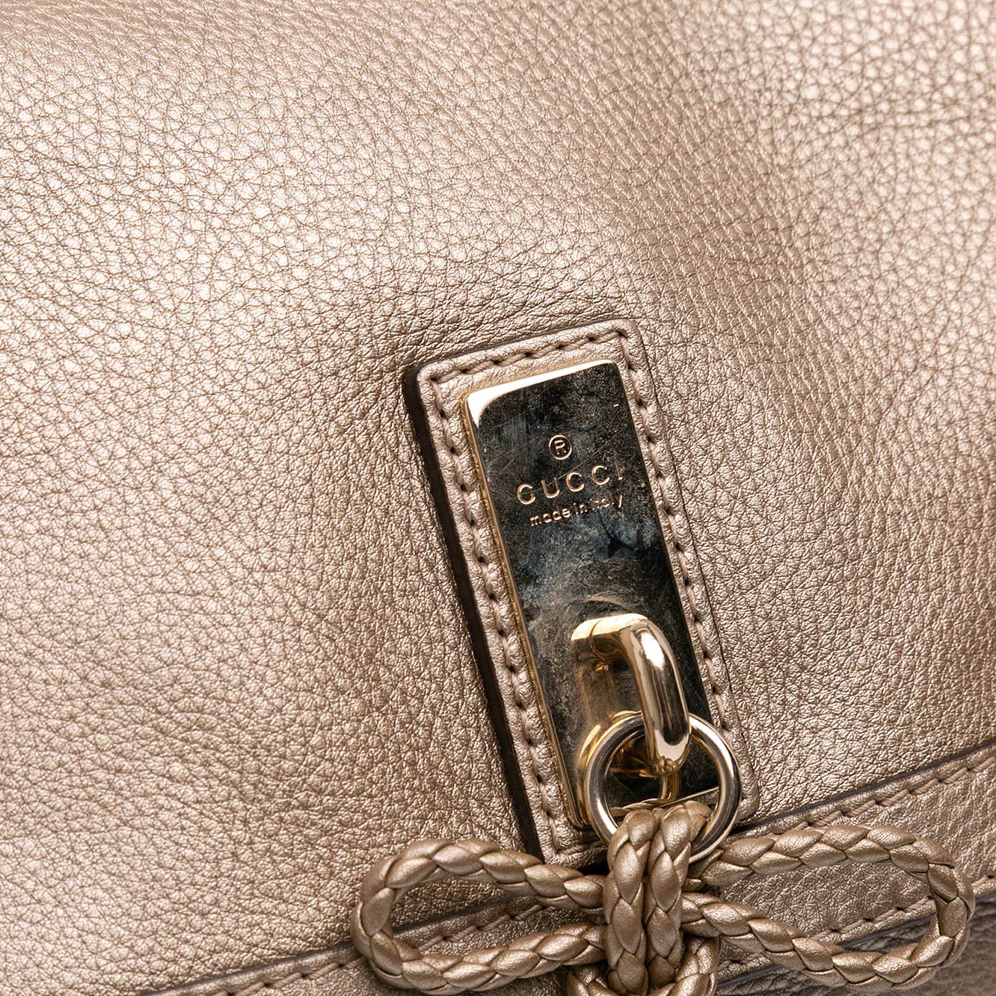 Gucci Leather Bella Satchel