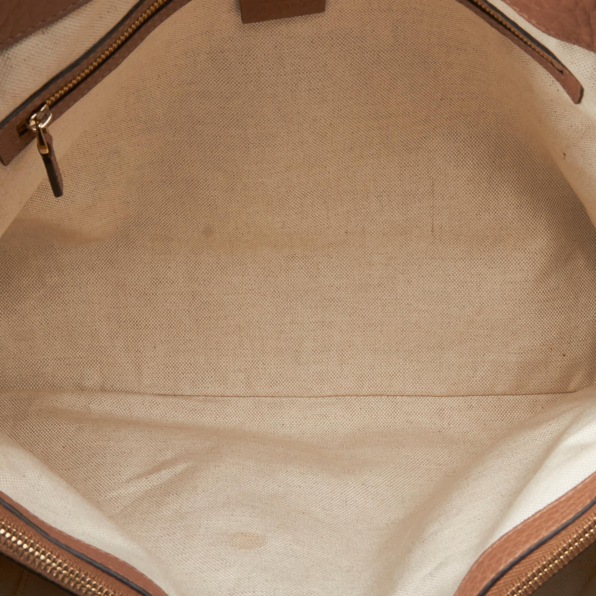 Gucci Leather Bella Tote (SHG-WYEakM)