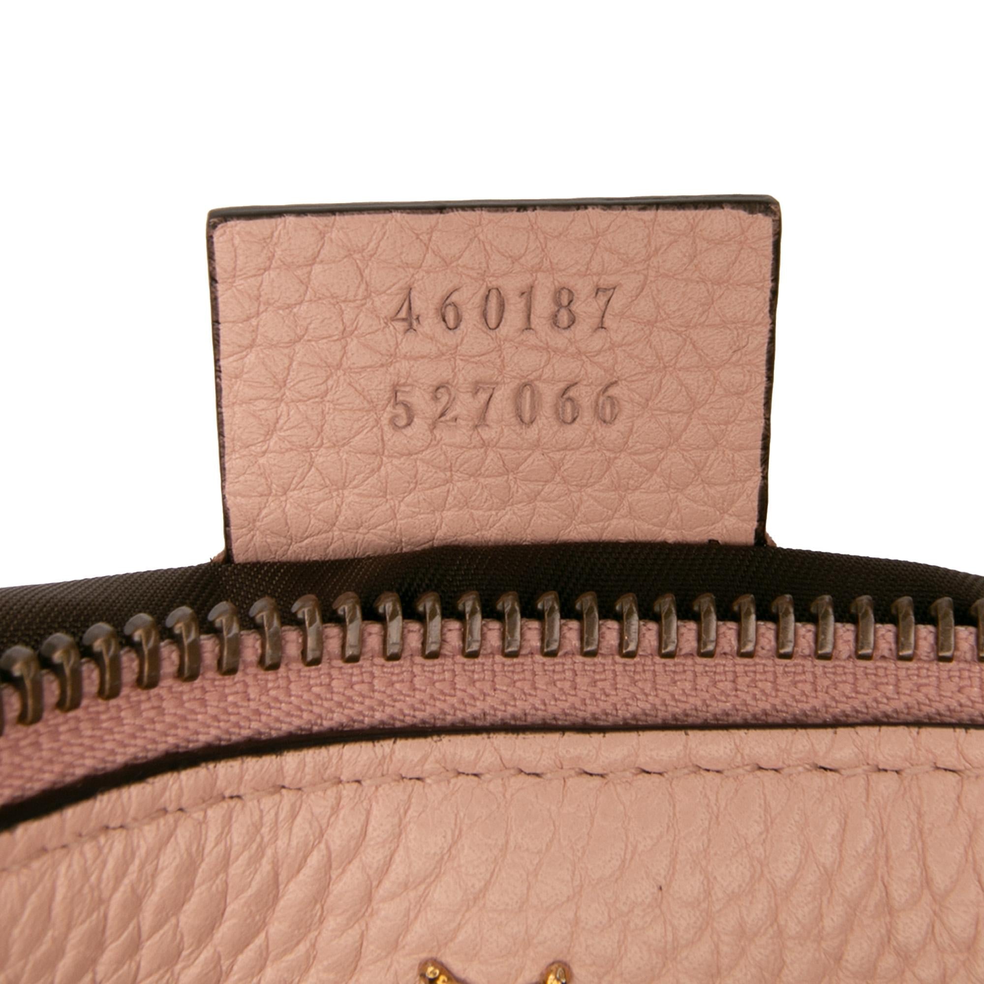 Gucci Leather Blind For Love Clutch