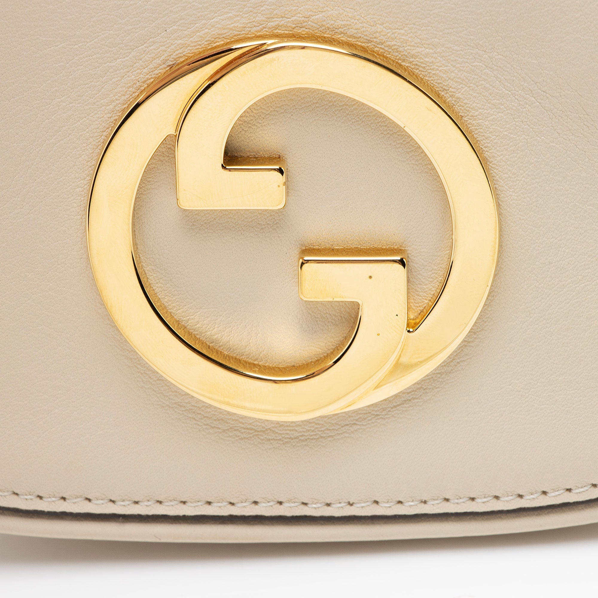 Gucci Leather Blondie Card Case on Strap
