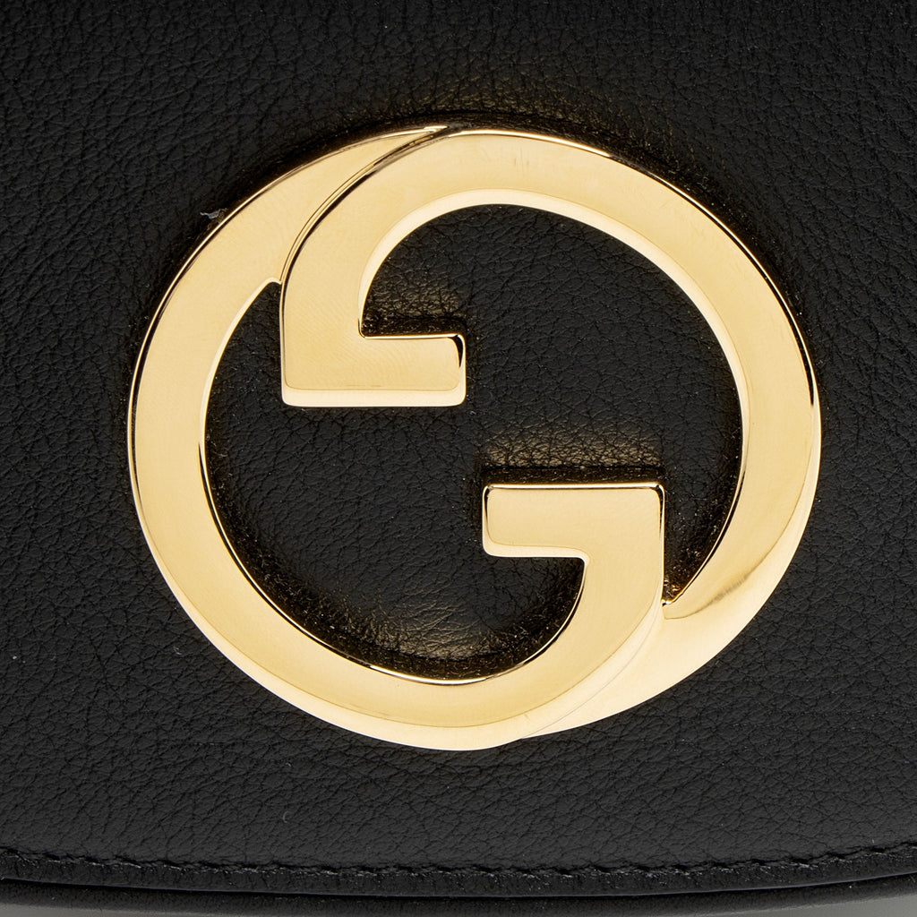Gucci Leather Blondie Card Case on Strap