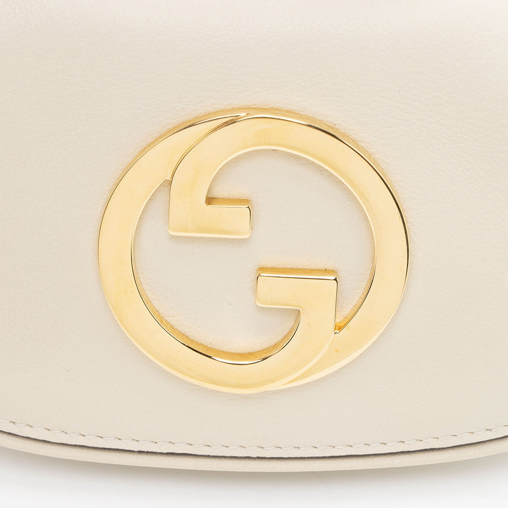 Gucci Leather Blondie Card Case on Strap
