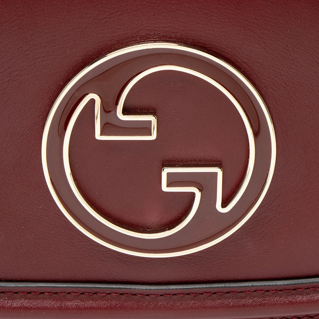 Gucci Leather Blondie Chain Small Shoulder Bag
