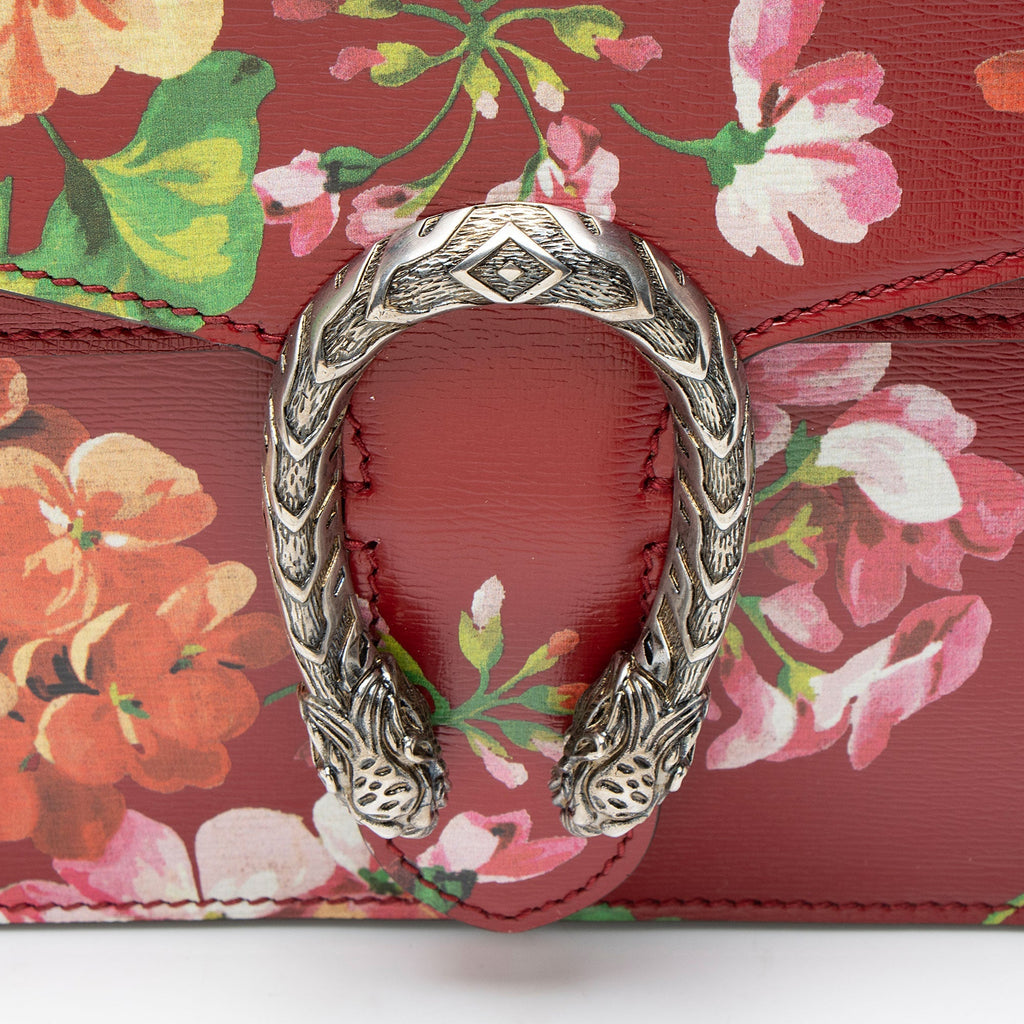 Gucci Leather Blooms Dionysus Large Shoulder Bag