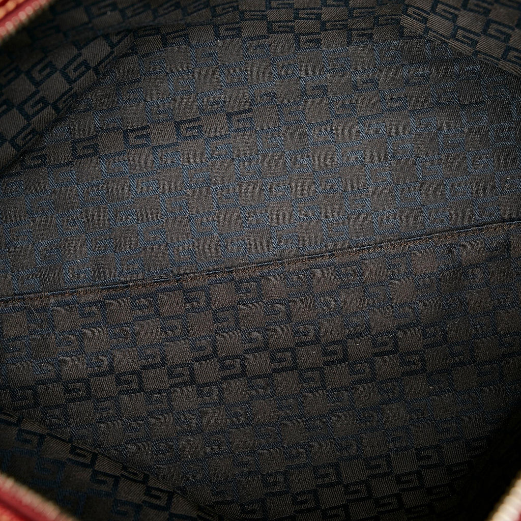 Gucci Leather Boston Bag (SHG-23805)