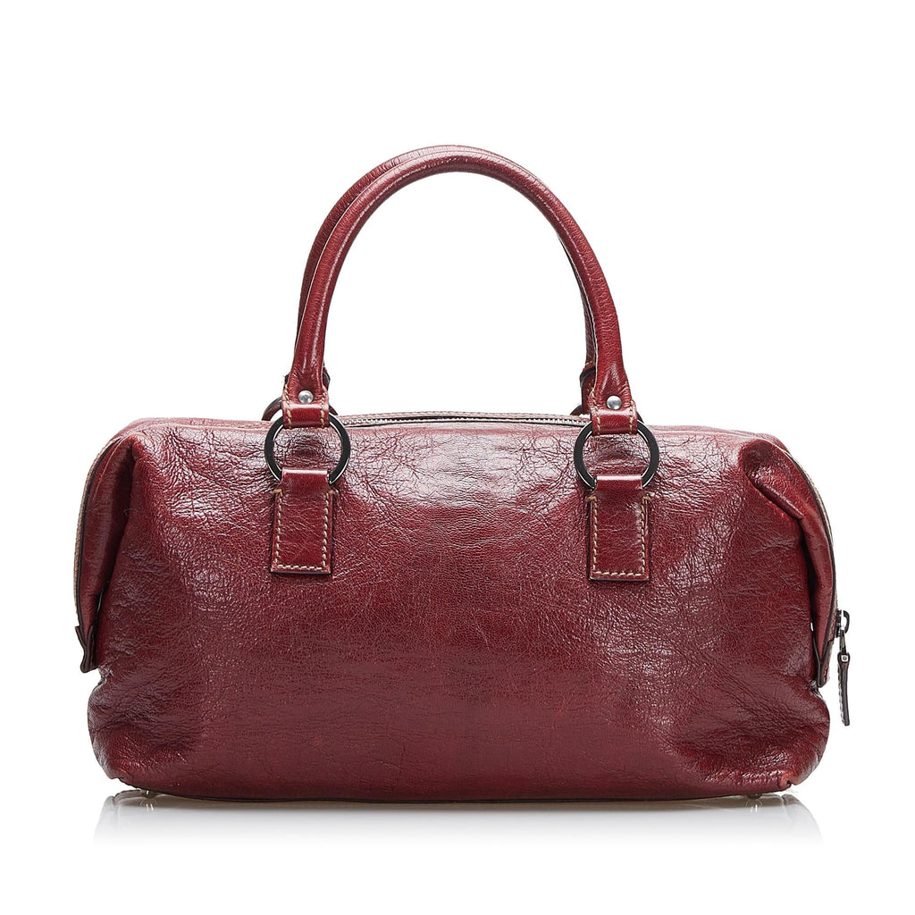 Gucci Leather Boston (SHG-NttWI9)