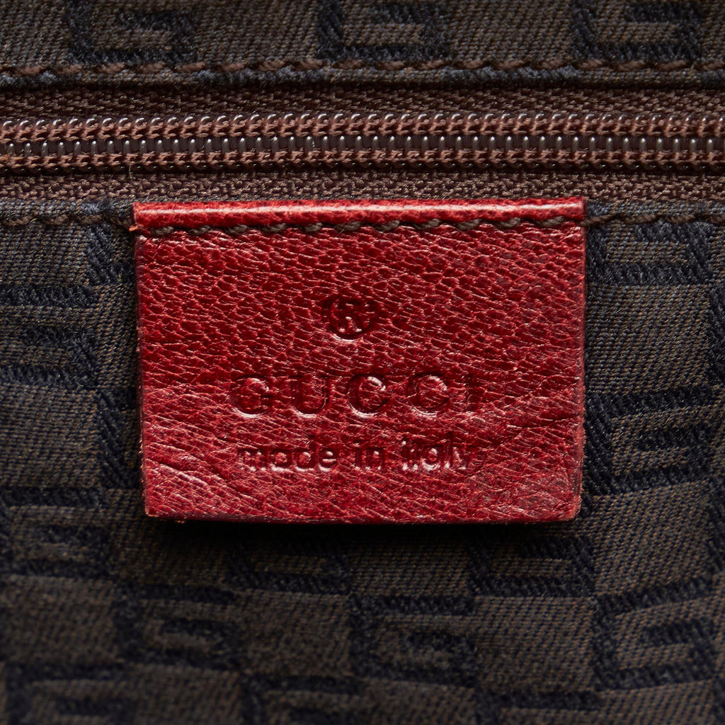 Gucci Leather Boston (SHG-NttWI9)