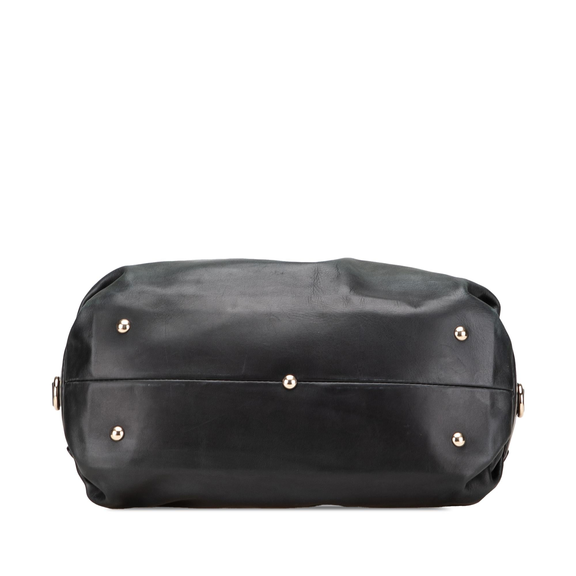 Gucci Leather Bridle Satchel