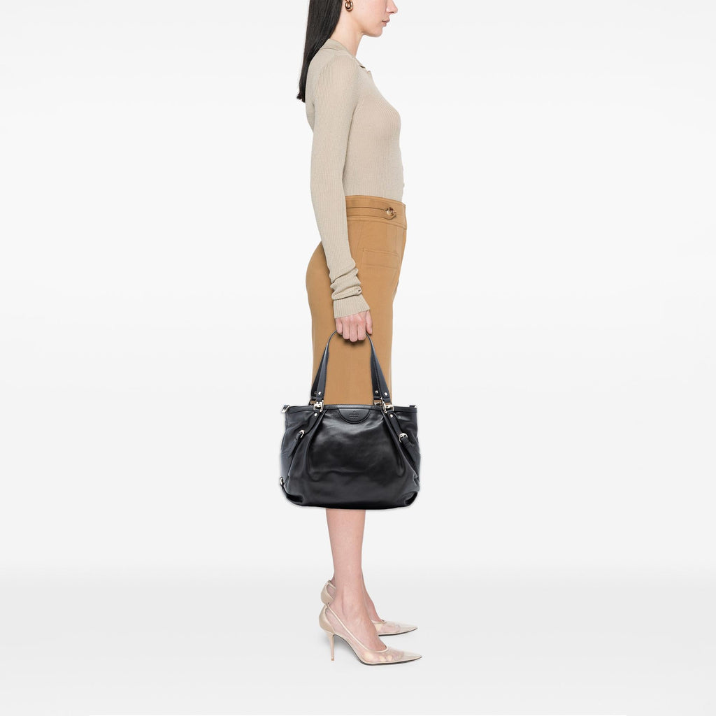 Gucci Leather Bridle Satchel