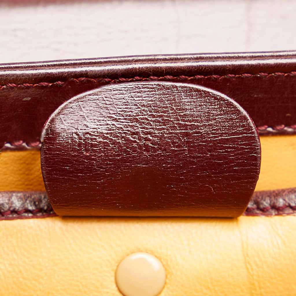 Gucci Leather Briefcase (SHG-31167)