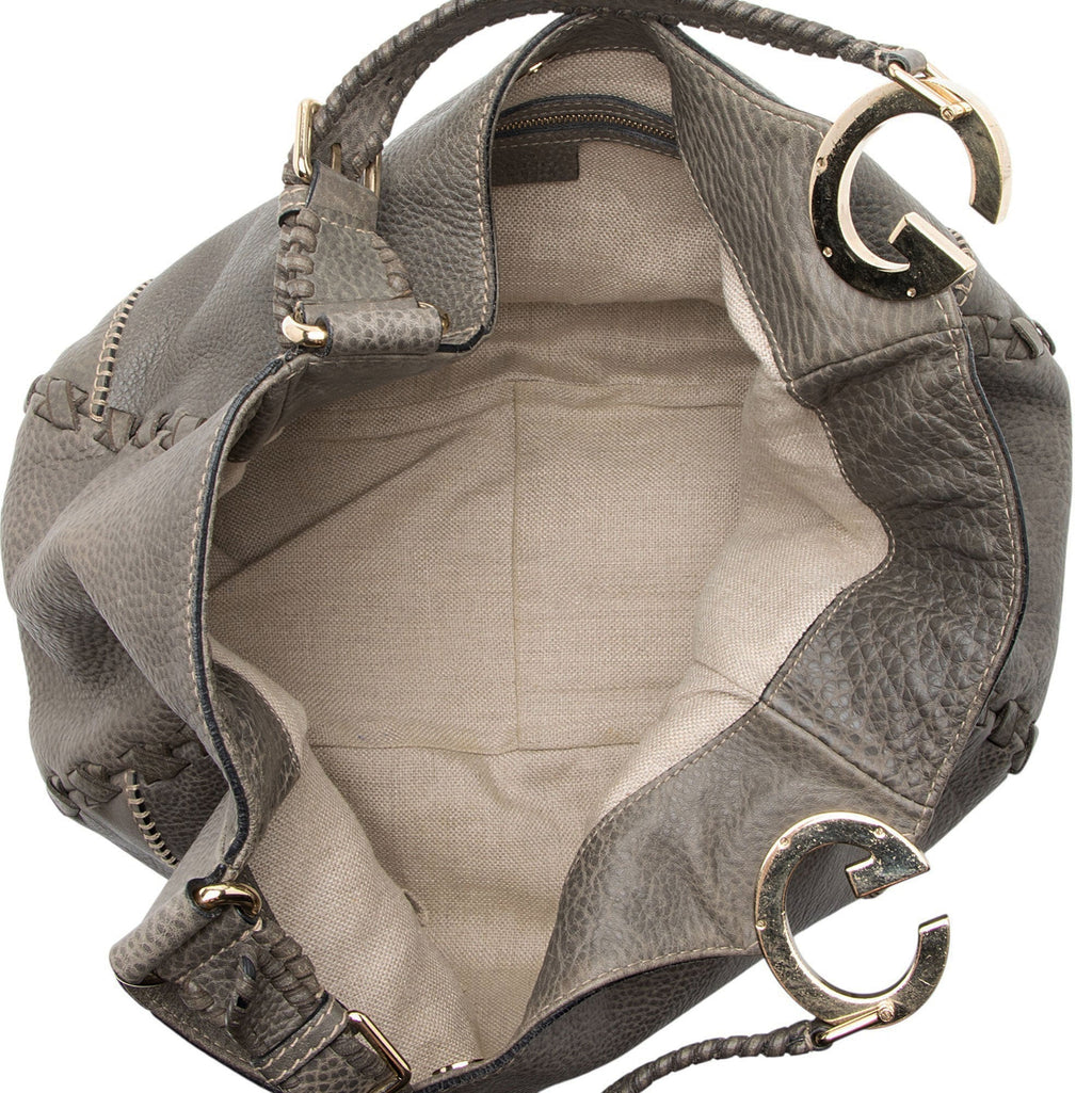 Gucci Leather Charlotte Medium Shoulder Bag