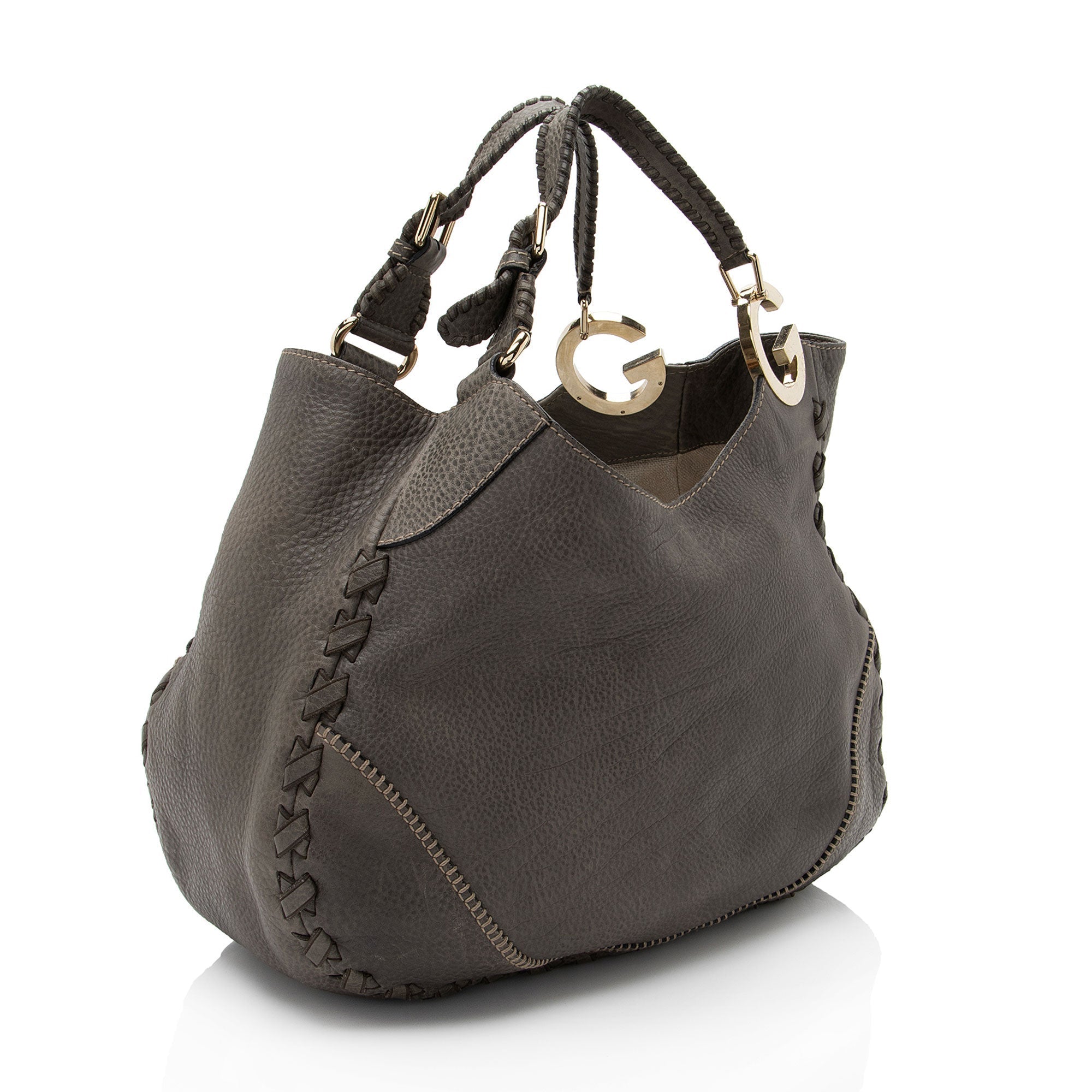 Gucci Leather Charlotte Medium Shoulder Bag