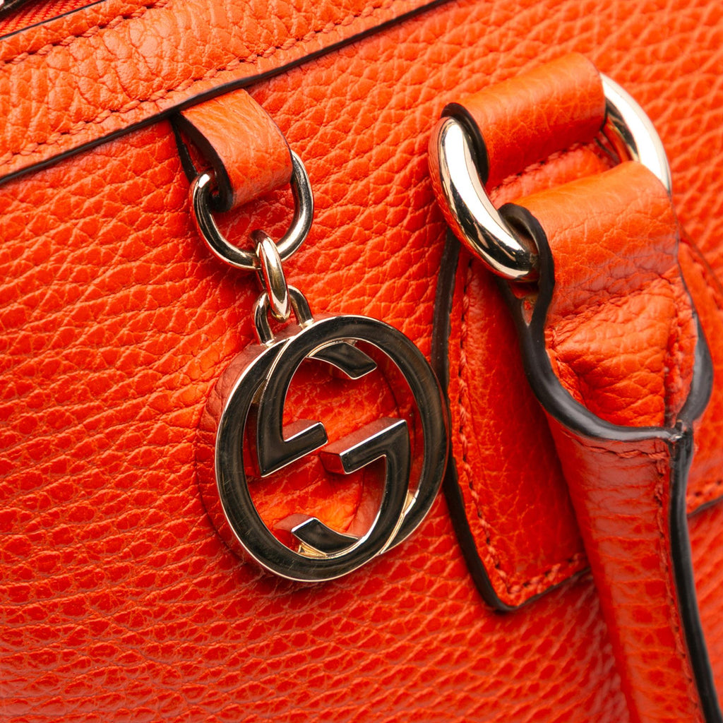 Gucci Leather Charmy Satchel