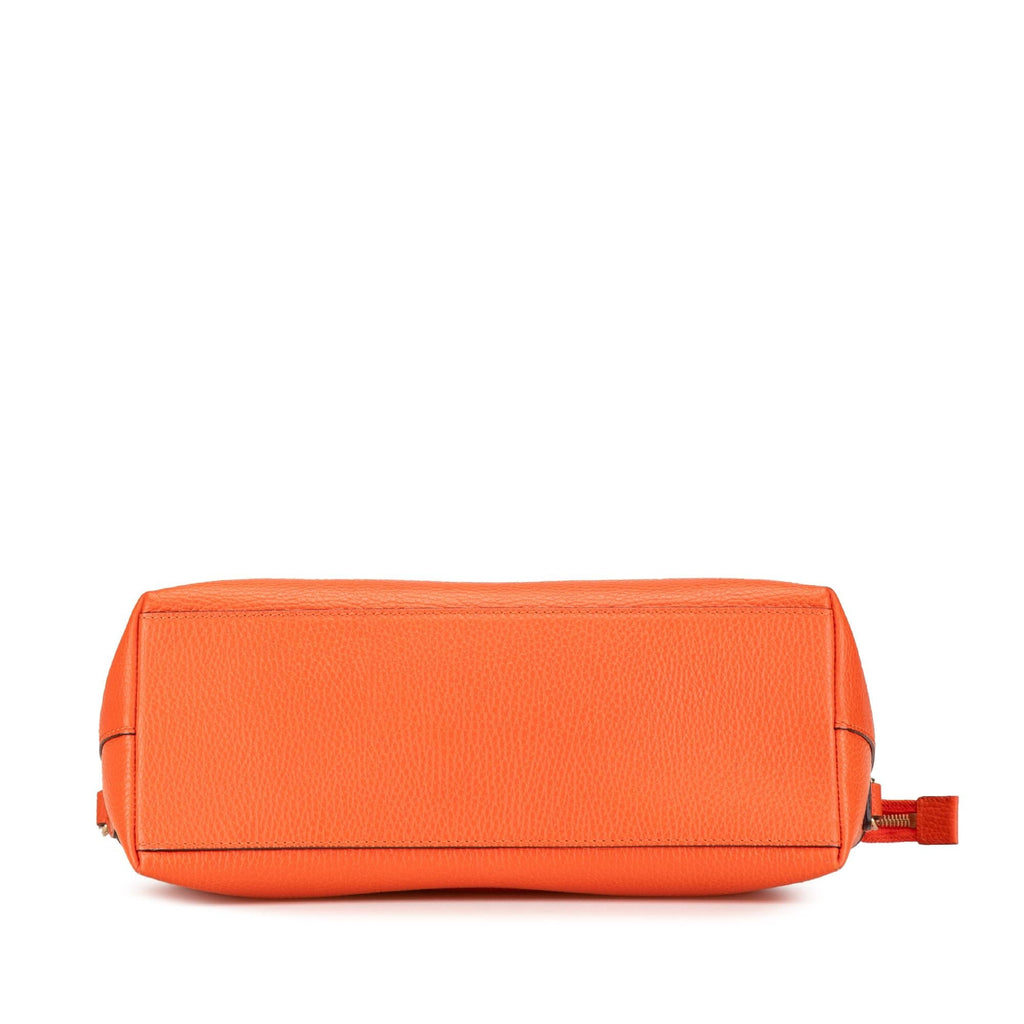 Gucci Leather Charmy Satchel