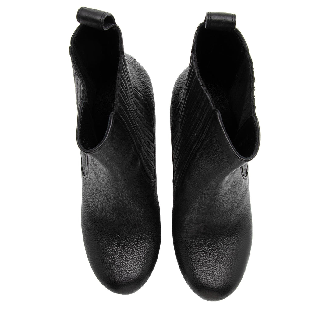 Gucci Leather Chelsea Platform Ankle Boots - Size 6 / 36 (SHF-qQV8n9)