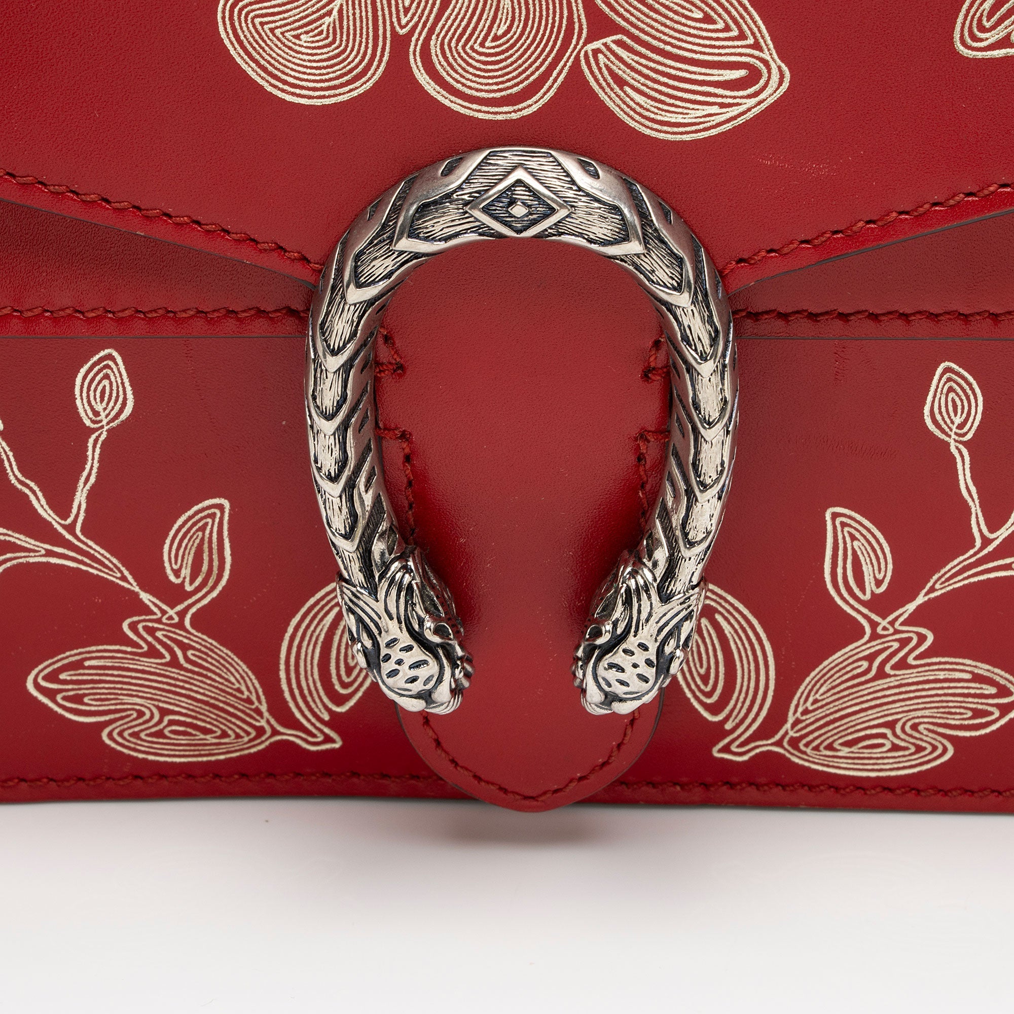 Gucci Leather Chinese New Year Dionysus Mini Bag (SHF-GiWb0l)