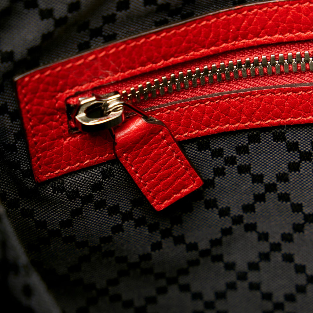 Gucci Leather Clutch Bag (SHG-30520)