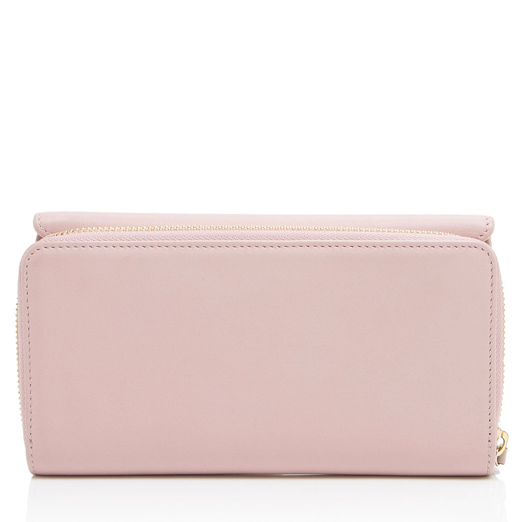 Gucci Leather Continental Wallet