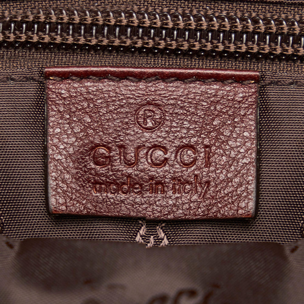 Gucci Leather Crossbody (SHG-PEdnMS)
