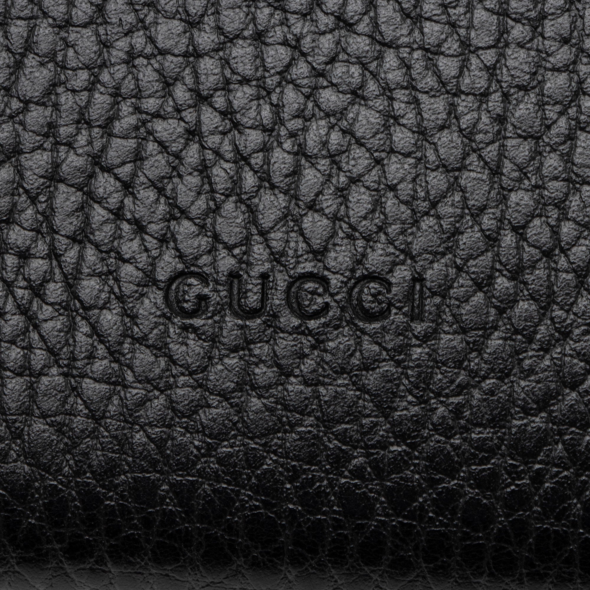 Gucci Leather Crystal Dionysus Chain Wallet