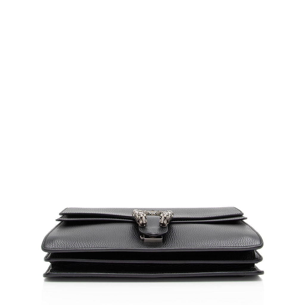 Gucci Leather Crystal Dionysus Medium Shoulder Bag