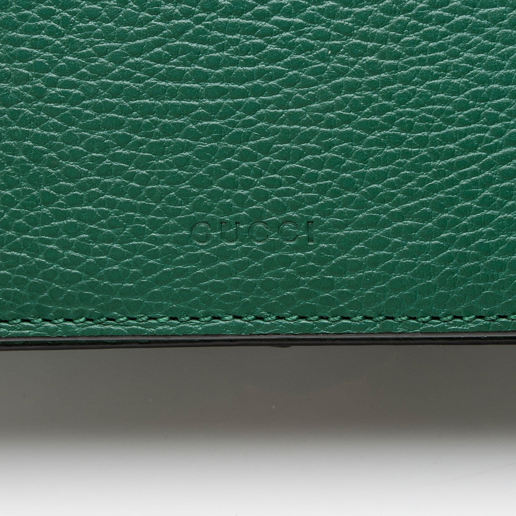 Gucci Leather Crystal Dionysus Medium Shoulder Bag