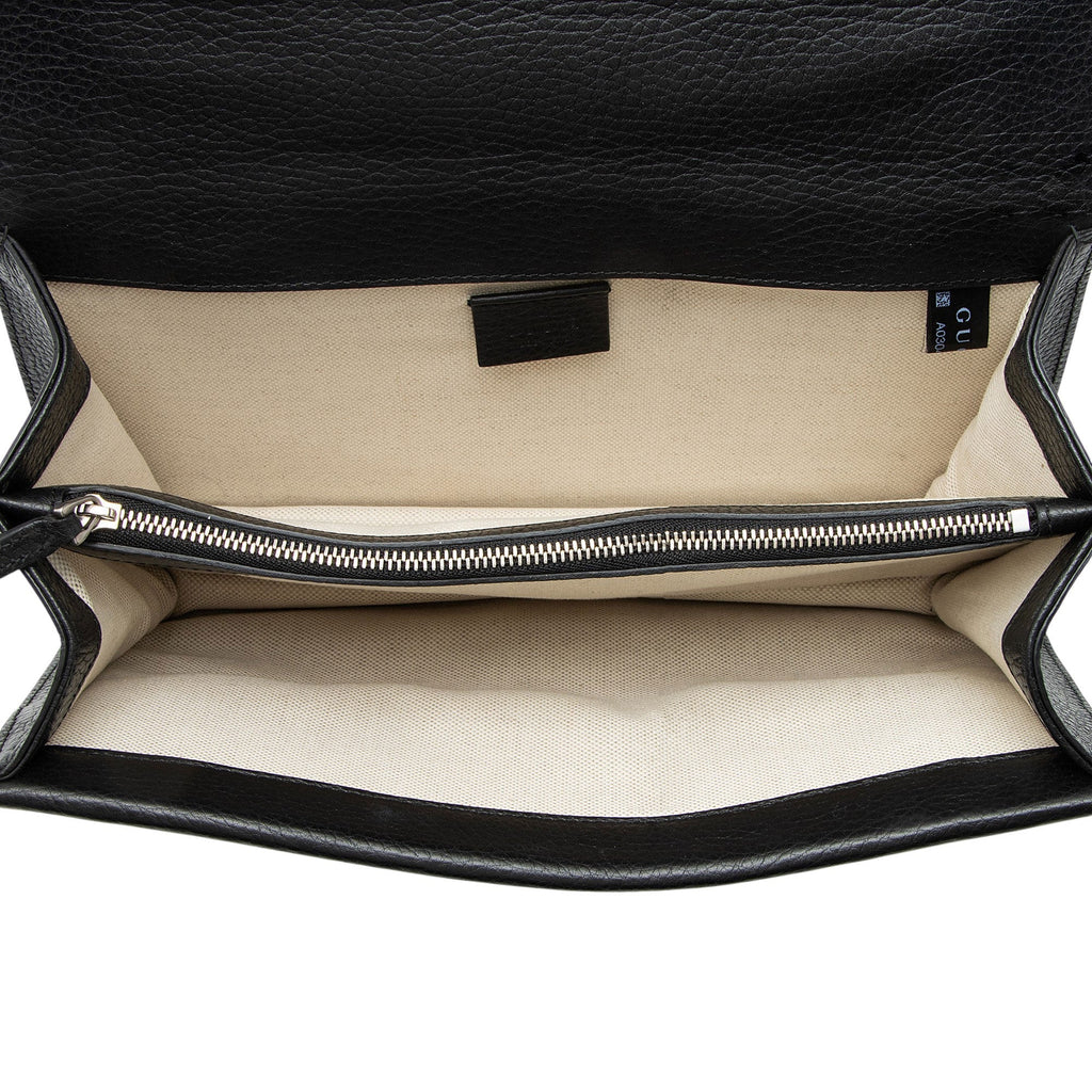 Gucci Leather Crystal Dionysus Medium Shoulder Bag