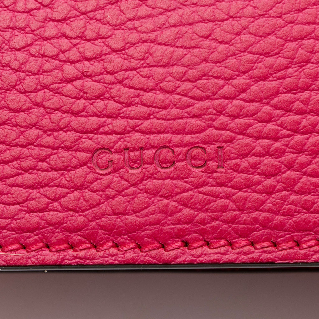 Gucci Leather Crystal Dionysus Medium Shoulder Bag