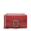 Gucci Leather Crystal Dionysus Medium Shoulder Bag