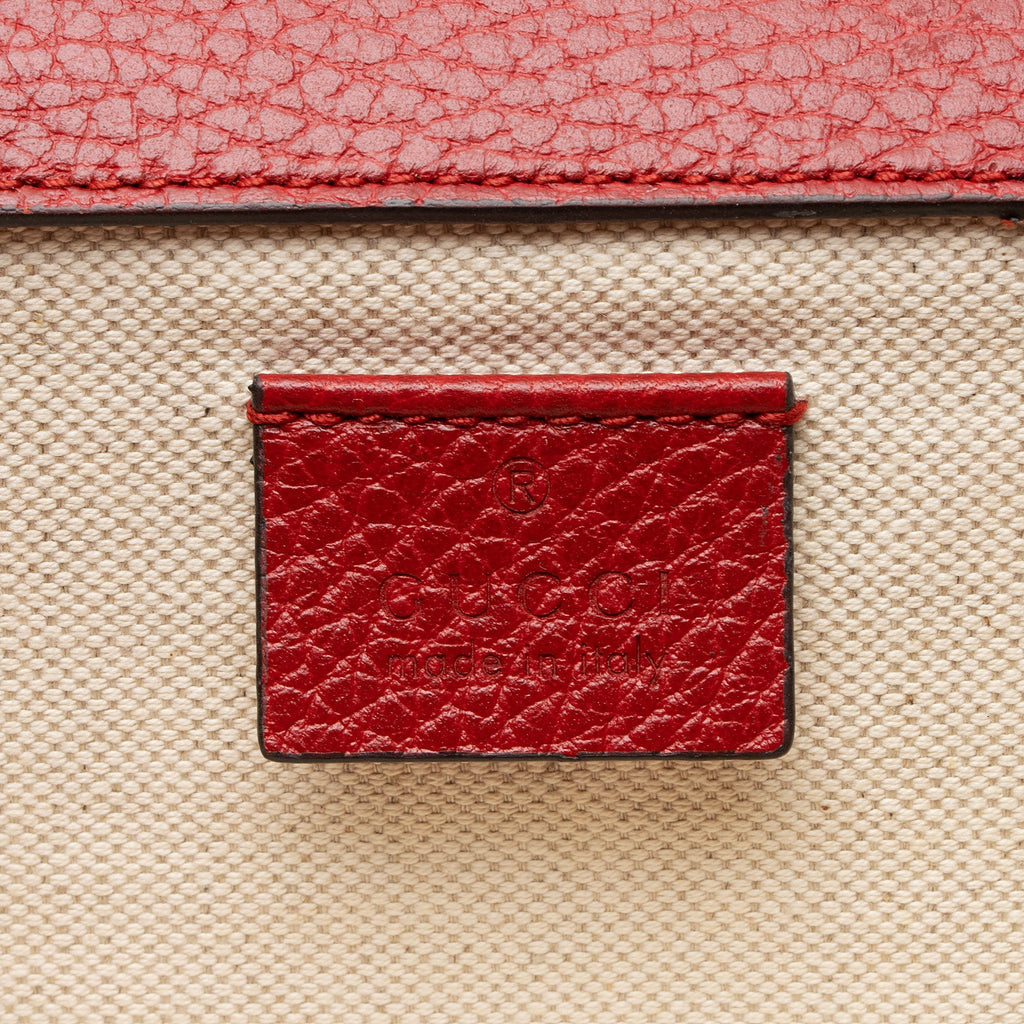 Gucci Leather Crystal Dionysus Medium Shoulder Bag
