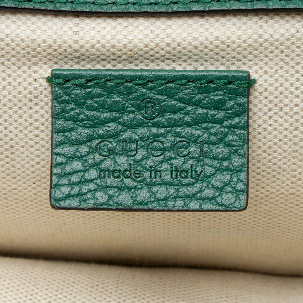 Gucci Leather Crystal Dionysus Medium Shoulder Bag