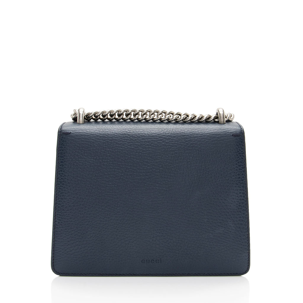 Gucci Leather Crystal Dionysus Small Shoulder Bag