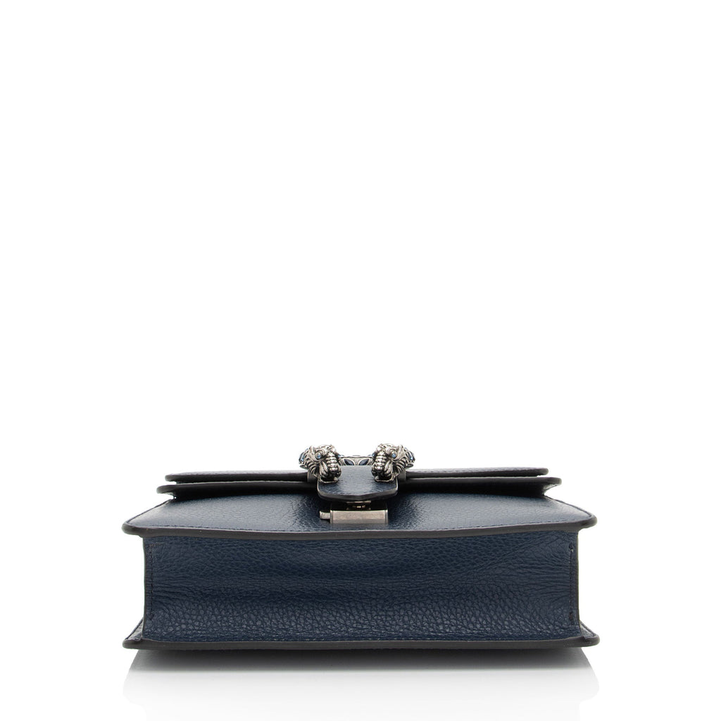 Gucci Leather Crystal Dionysus Small Shoulder Bag