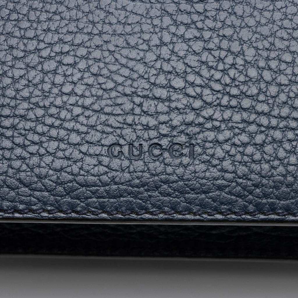 Gucci Leather Crystal Dionysus Small Shoulder Bag