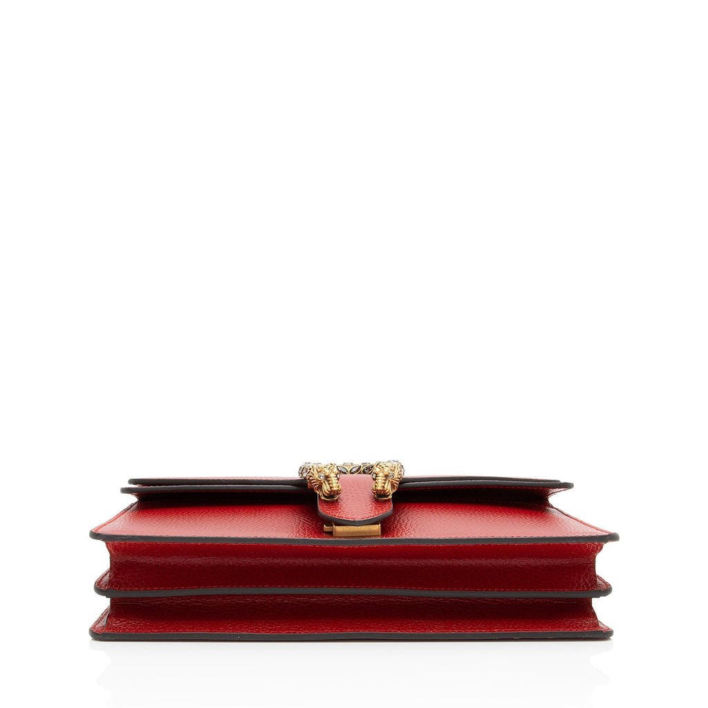 Gucci Leather Crystal Dionysus Small Shoulder Bag (SHF-wjYQEV)
