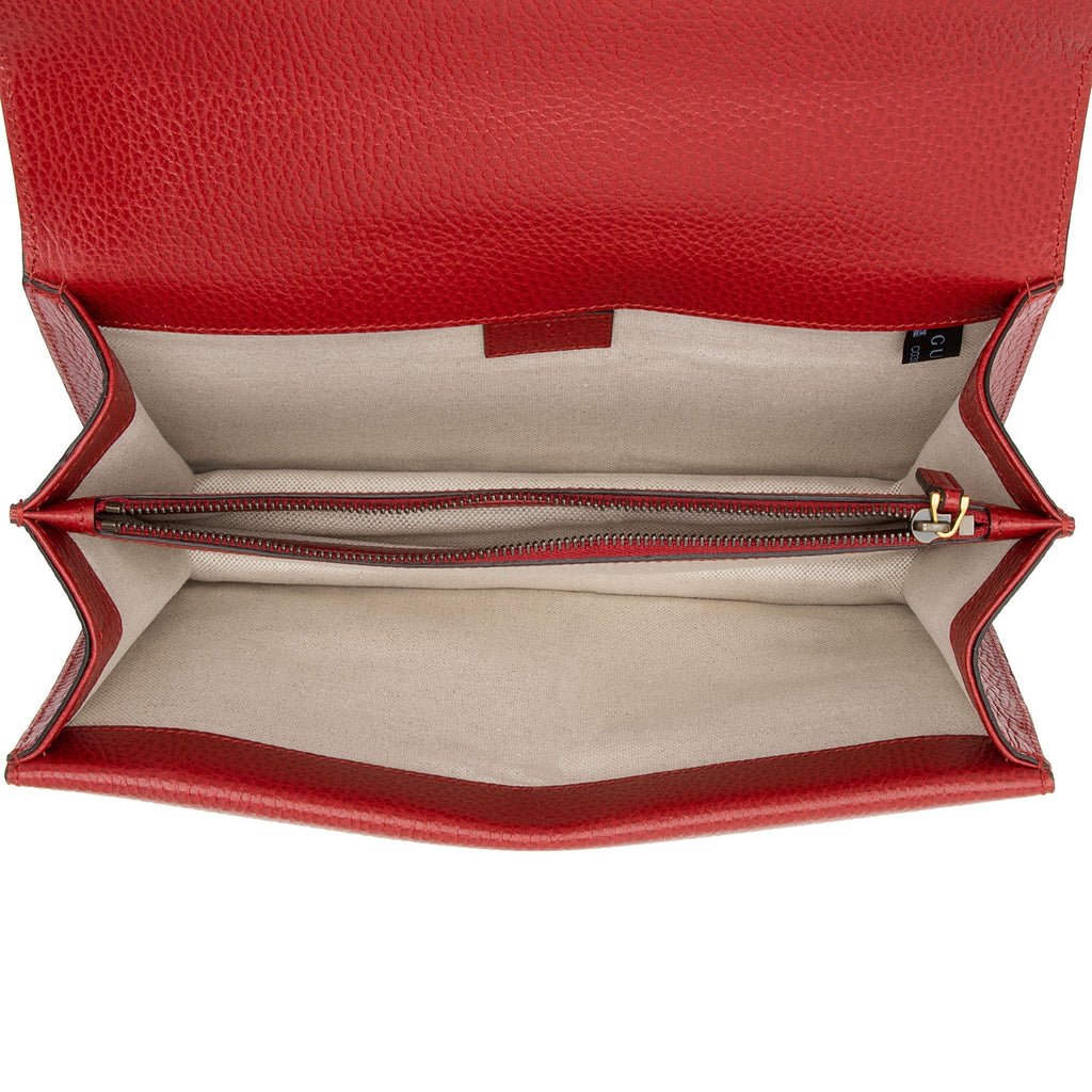 Gucci Leather Crystal Dionysus Small Shoulder Bag (SHF-wjYQEV)