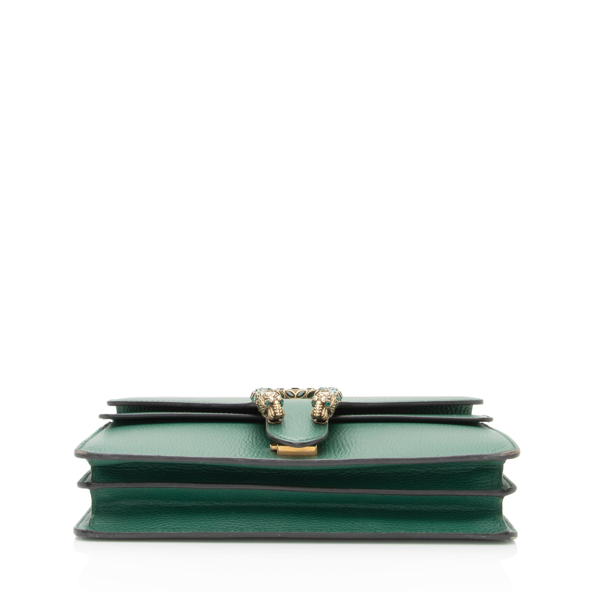 Gucci Leather Crystal Dionysus Small Shoulder Bag (SHF-JAZQrx)