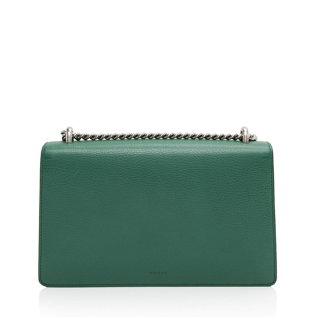 Gucci Leather Crystal Dionysus Small Shoulder Bag (SHF-0jMRJC)