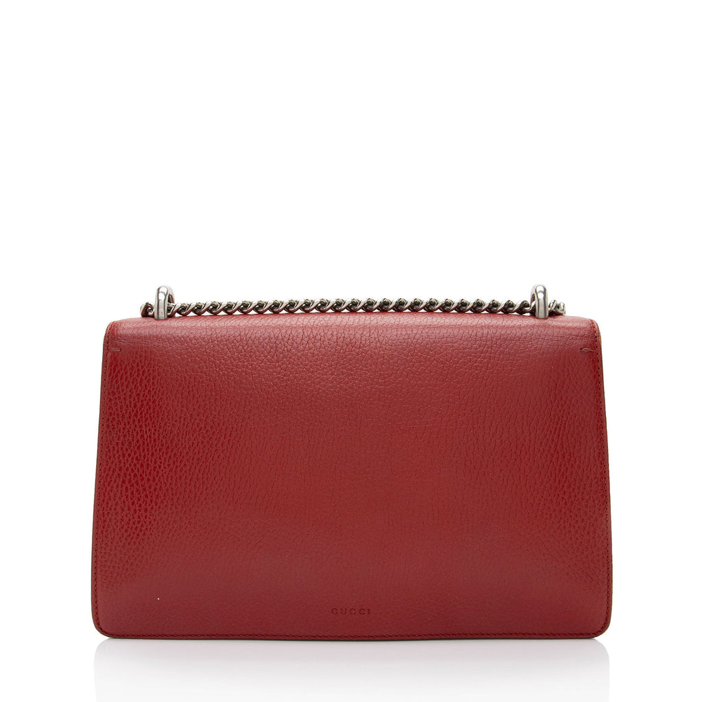 Gucci Leather Crystal Dionysus Small Shoulder Bag