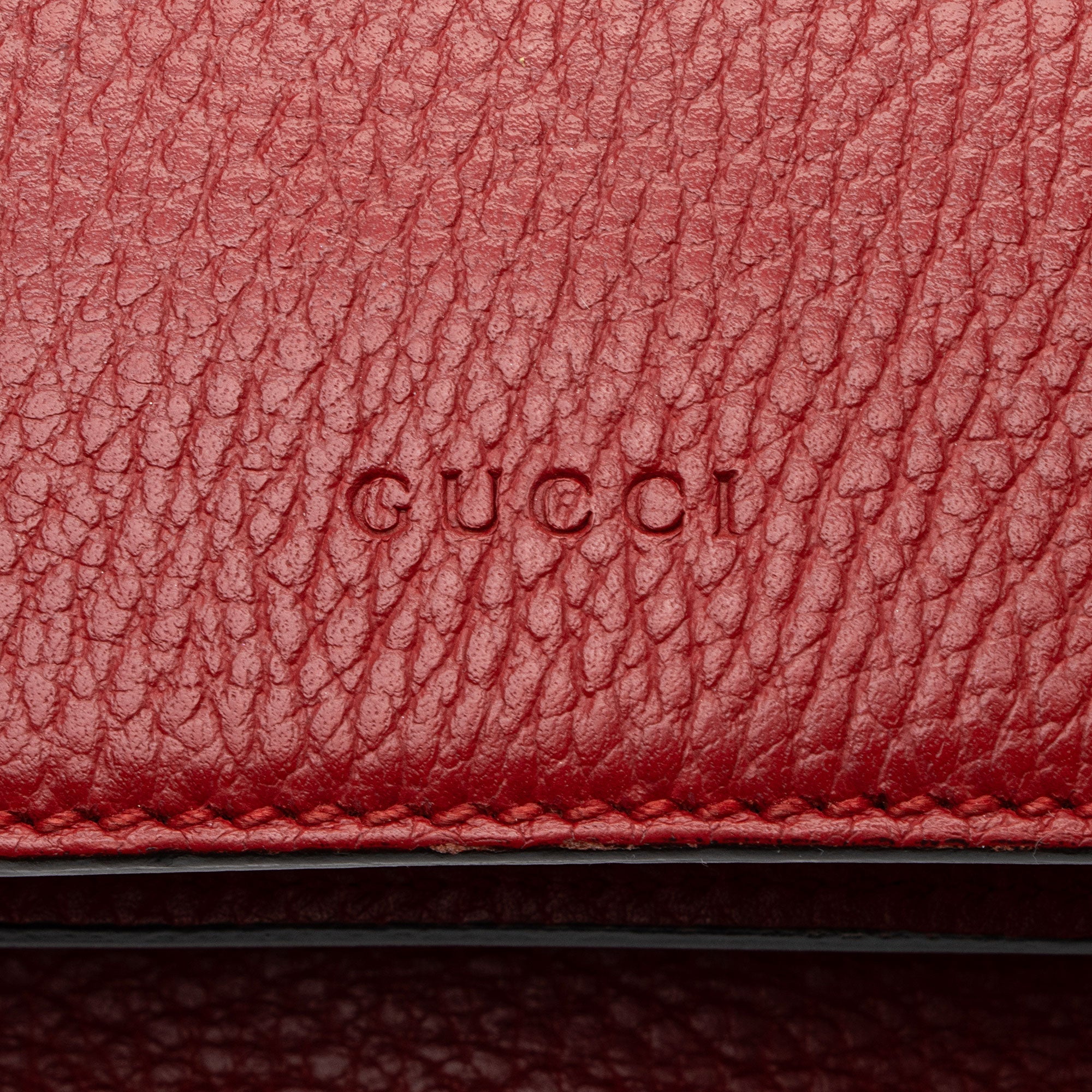 Gucci Leather Crystal Dionysus Small Shoulder Bag